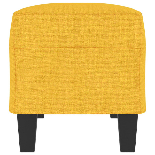 Banco de tela amarillo 100x35x41 cm M 4
