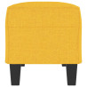 Banco de tela amarillo 100x35x41 cm 4