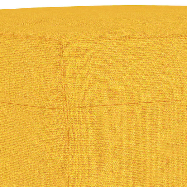 Banco de tela amarillo 100x35x41 cm M 5
