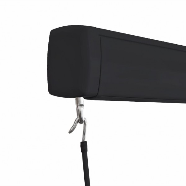 Toldo manual com caixa 450x300 cm azul e branco M 5