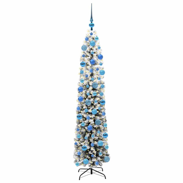 Árbol de Navidad artificial Verde 180 cm PVC. Acero y Plástico M 3