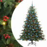 Árbol de Navidad artificial Verde 180 cm PVC. Metal y Plástico 2