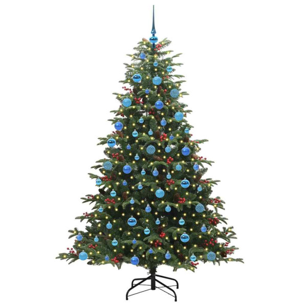 Árbol de Navidad artificial Verde 180 cm PVC. Metal y Plástico M 3