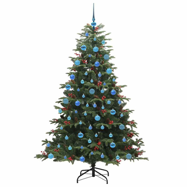 Árbol de Navidad artificial Verde 180 cm PVC. Metal y Plástico M 4