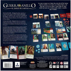 Juego de mesa GUERRA DEL ANILLO pegi 12 H