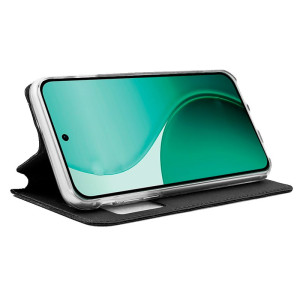 Funda COOL Flip Cover para Oppo Reno 14 5G / 14 F 5G / 14 FS 5G Liso Negro H