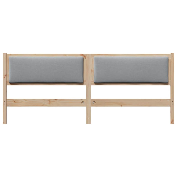 Cabecero Otro Marrón 200 cm Madera maciza de pino M 4