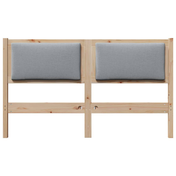 Cabecero Otro Marrón 140 cm Madera maciza de pino M 4