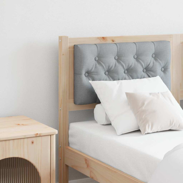 Cabecero Otro Marrón y gris claro 150 cm Madera maciza de pino D