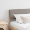 Cabecero tapizado Taupé 180 cm Madera de pino macizo 1