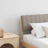 Cabecero tapizado Taupé 180 cm Madera de pino macizo 1