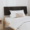 Cabecero tapizado Negro 100 cm Madera de pino macizo 3