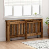 Cubierta de Radiador Madera Vieja 172 x 19 x 81.5 cm 3