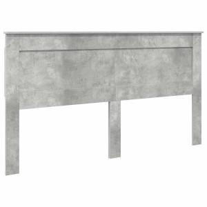 Cabecero con cabecera Gris Concreto 180 cm Madera contrachapada H