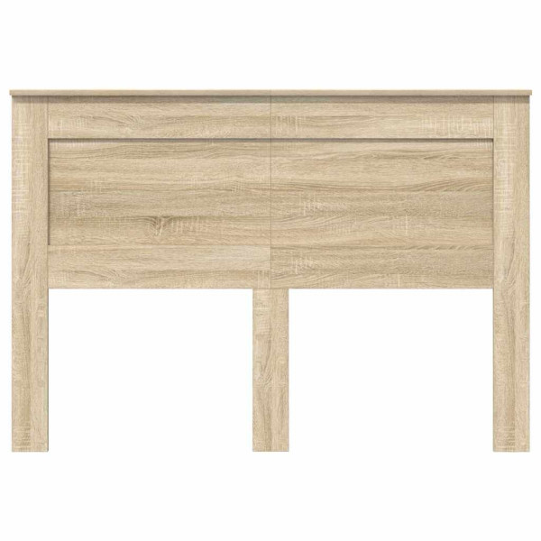 Cabecero con cabecera Roble Sonoma 160 cm Madera contrachapada M 4