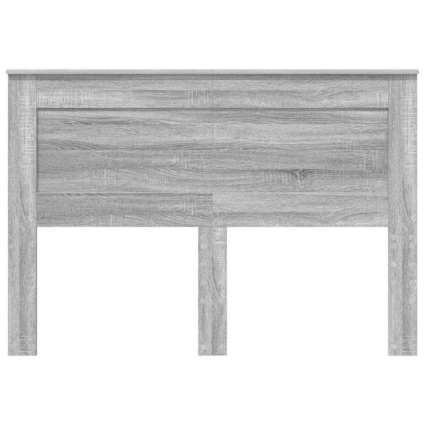 Cabecero con cabecera Gris Sonoma 160 cm Madera contrachapada M 4