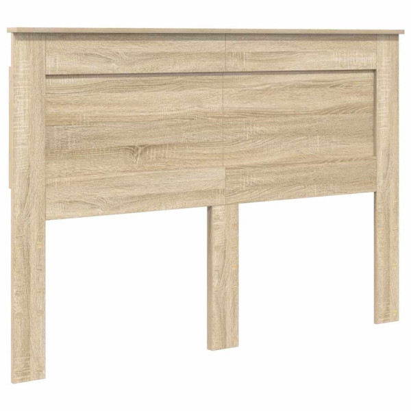 Cabecero con cabecera Roble Sonoma 150 cm Madera contrachapada M 2