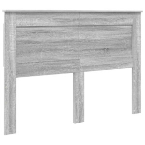 Cabecero con cabecera Gris Sonoma 150 cm Madera contrachapada H