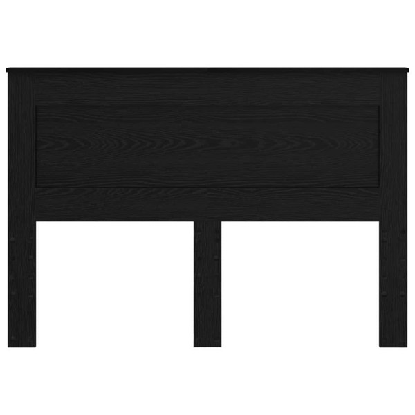 Cabecero con cabecera Roble Sonoma 140 cm Madera contrachapada M 4