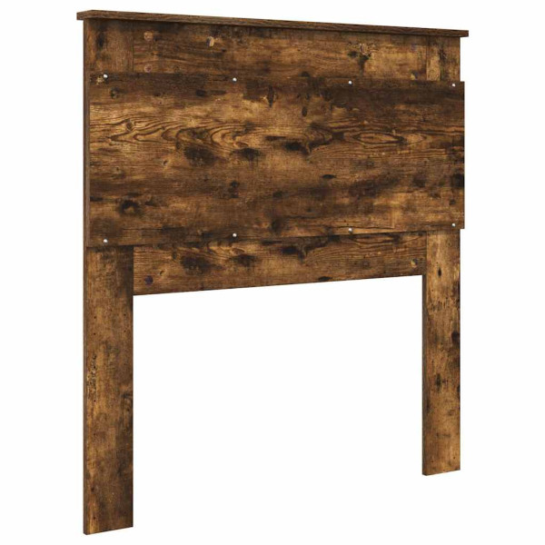 Cabecero con cabecera Roble ahumado 90 cm Madera contrachapada M 5