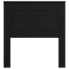 Cabecero con cabecera Roble Negro 80 cm Madera contrachapada 2