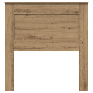 Cabecero Roble artesanal 80 cm Madera contrachapada H