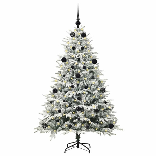 Árbol de Navidad artificial preiluminado con juego de bolas M 3