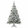 Árbol de Navidad artificial preiluminado con juego de bolas 4