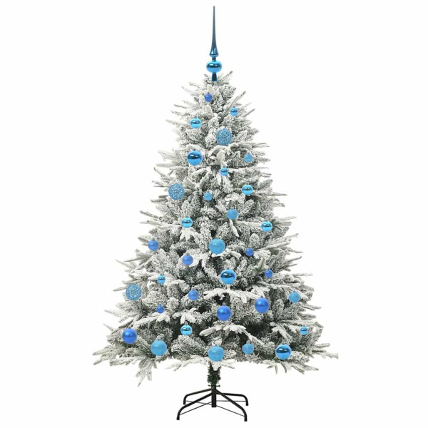 Árbol de Navidad artificial preiluminado con juego de bolas M 4