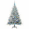 Árbol de Navidad artificial preiluminado con juego de bolas 4