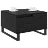 Mesa de Café Roble negro 55 x 55 x 36.5 cm Madera contrachapada 3
