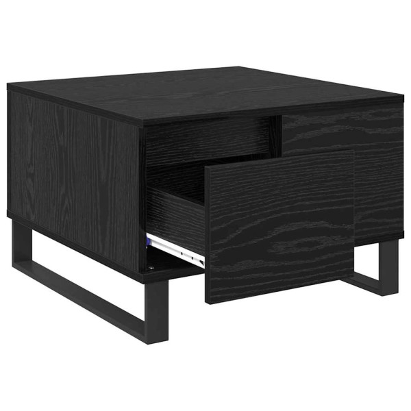 Mesa de Café Roble negro 55 x 55 x 36.5 cm Madera contrachapada M 5