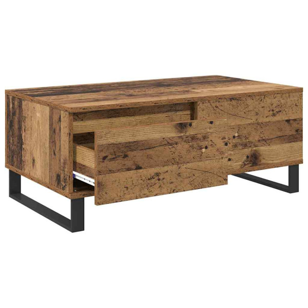 Mesa de Café con cajón Madera vieja Madera contrachapada M 5