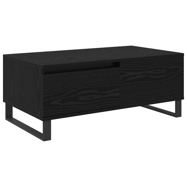 Mesa de Café con cajón Roble negro Madera contrachapada M 2