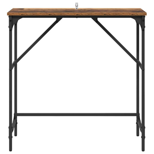 Mesa Consola Madera vieja 75 x 32 x 75 cm Madera contrachapada M 5