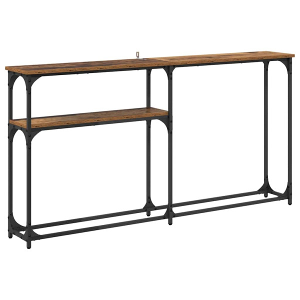 MesaConsola Madera vieja 145x22.5x75cm Madera contrachapada M 2