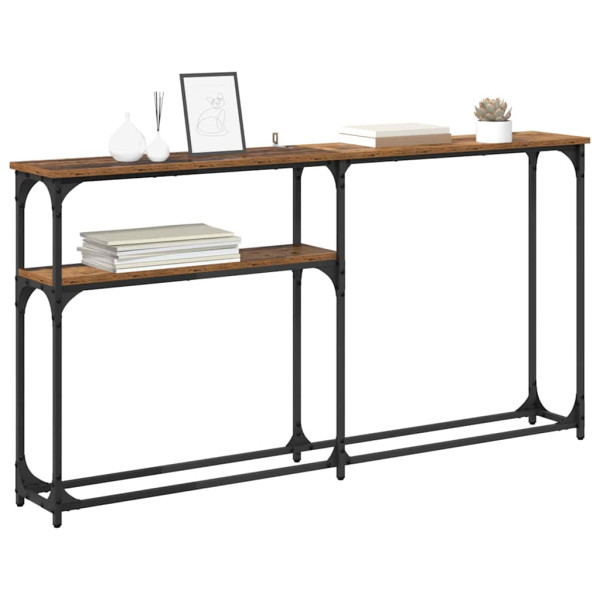 MesaConsola Madera vieja 145x22.5x75cm Madera contrachapada M 3