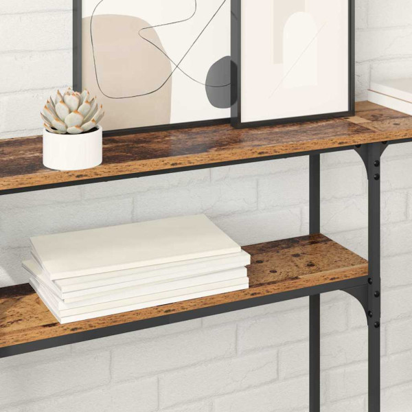 MesaConsola Madera vieja 145x22.5x75cm Madera contrachapada M 4