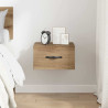 Armario de Noche con cajón Roble artisan 35 x 35 x 20 cm 4