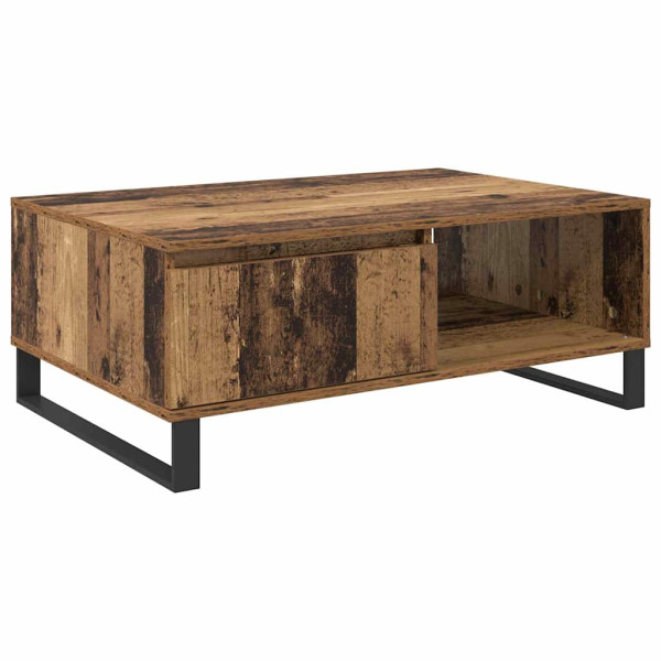 Mesa de Café Madera vieja 90 x 60 x 35 cm Madera contrachapada M 2