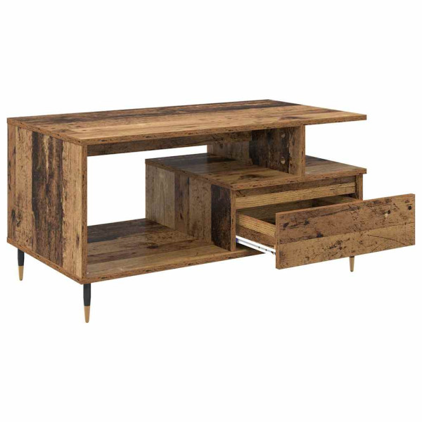 Mesa de Café Madera vieja 90 x 49 x 45 cm Madera contrachapada M 5