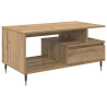 Mesa de Café Roble artisan 90 x 49 x 45 cm Madera contrachapada 2