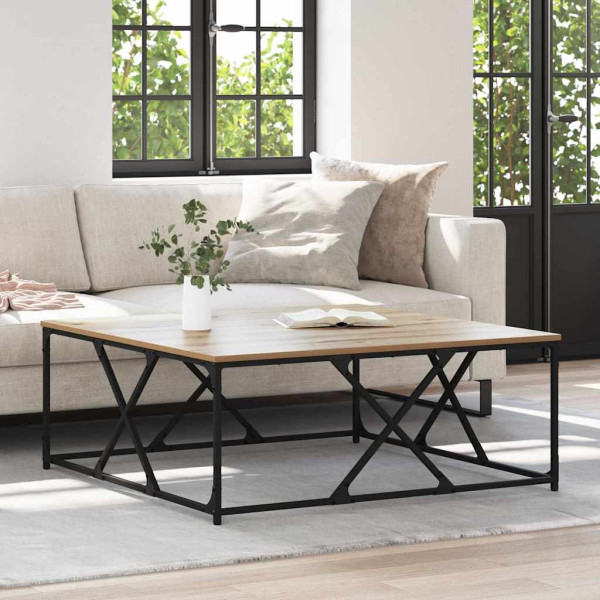 Mesa de Café Roble artisan 100 x 100 x 40 cm D