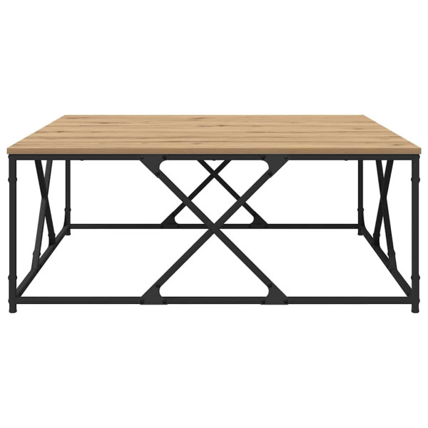 Mesa de Café Roble artisan 100 x 100 x 40 cm M 5