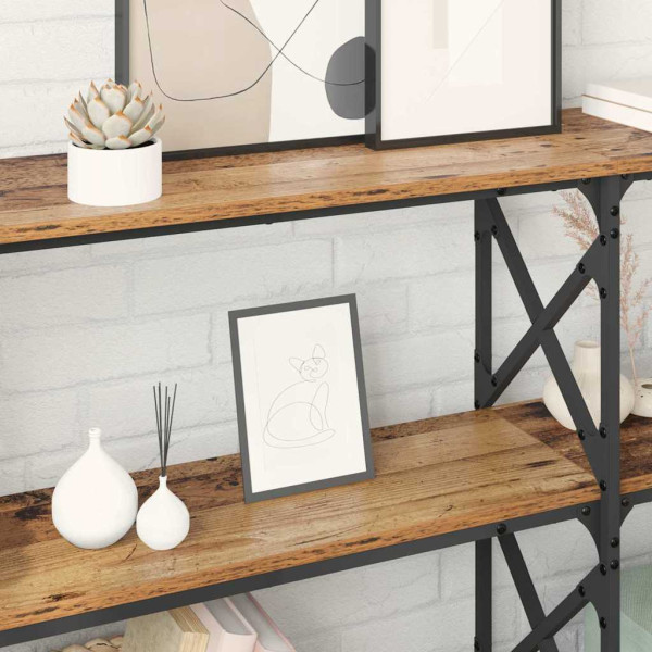 Mesa Consola Madera vieja 156 x 28 x 80.5 cm M 4