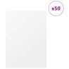 Paneles Decorativos 50 pcs Blanco 30 x 42 x 0.3 cm 3