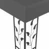 Gazebo 3x3 m antracite 3