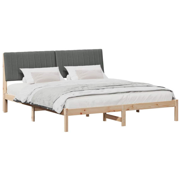 Estructura de cama Marrón 180 x 200 cm Madera de pino macizo M 3