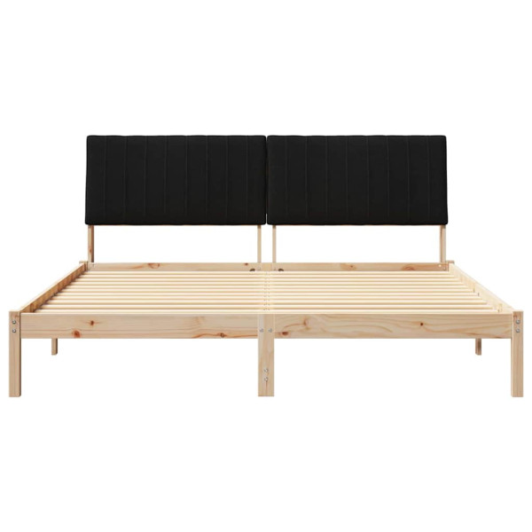 Estructura de cama Marrón 180 x 200 cm Madera de pino macizo M 5
