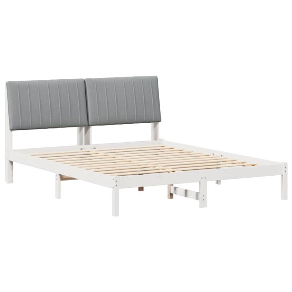 Estructura de cama 150 x 200 cm Madera de pino macizo M 2